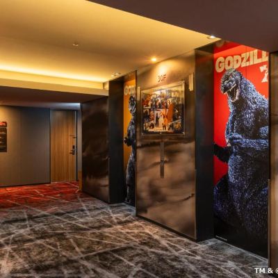 頂樓（哥斯拉樓層）禁煙雙人房 格拉斯麗新宿酒店優惠