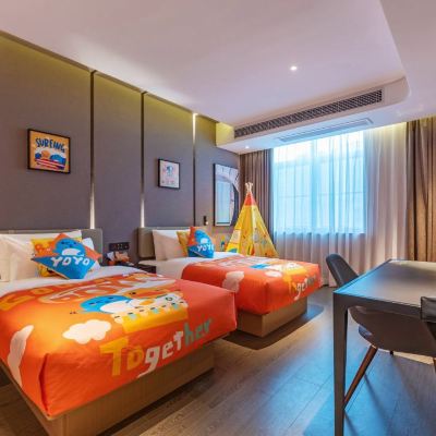 幾木親子房（小帳篷+Mini小冰箱+投屏電視+深睡枕PRO） 廈門機場五緣灣亞朵飯店優惠