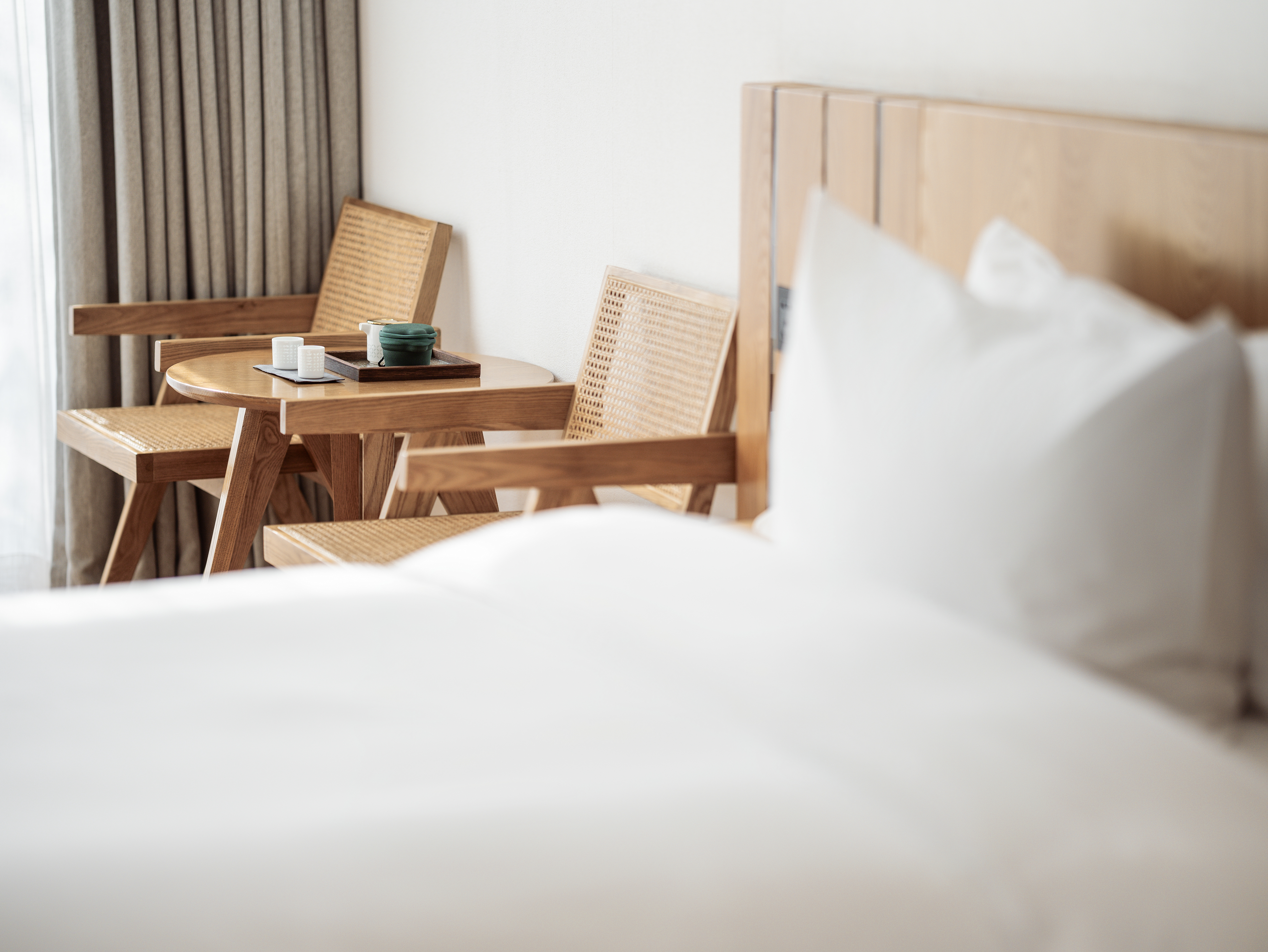 夕照露台双床房