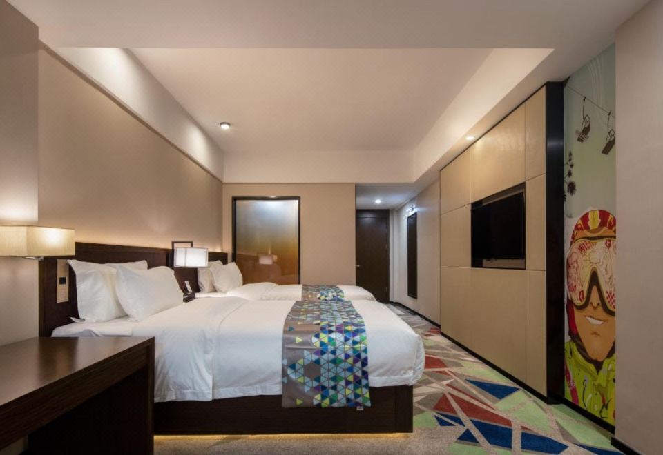 低碳商务双床房（安静舒适+宽敞明亮+高奢洗护用品）