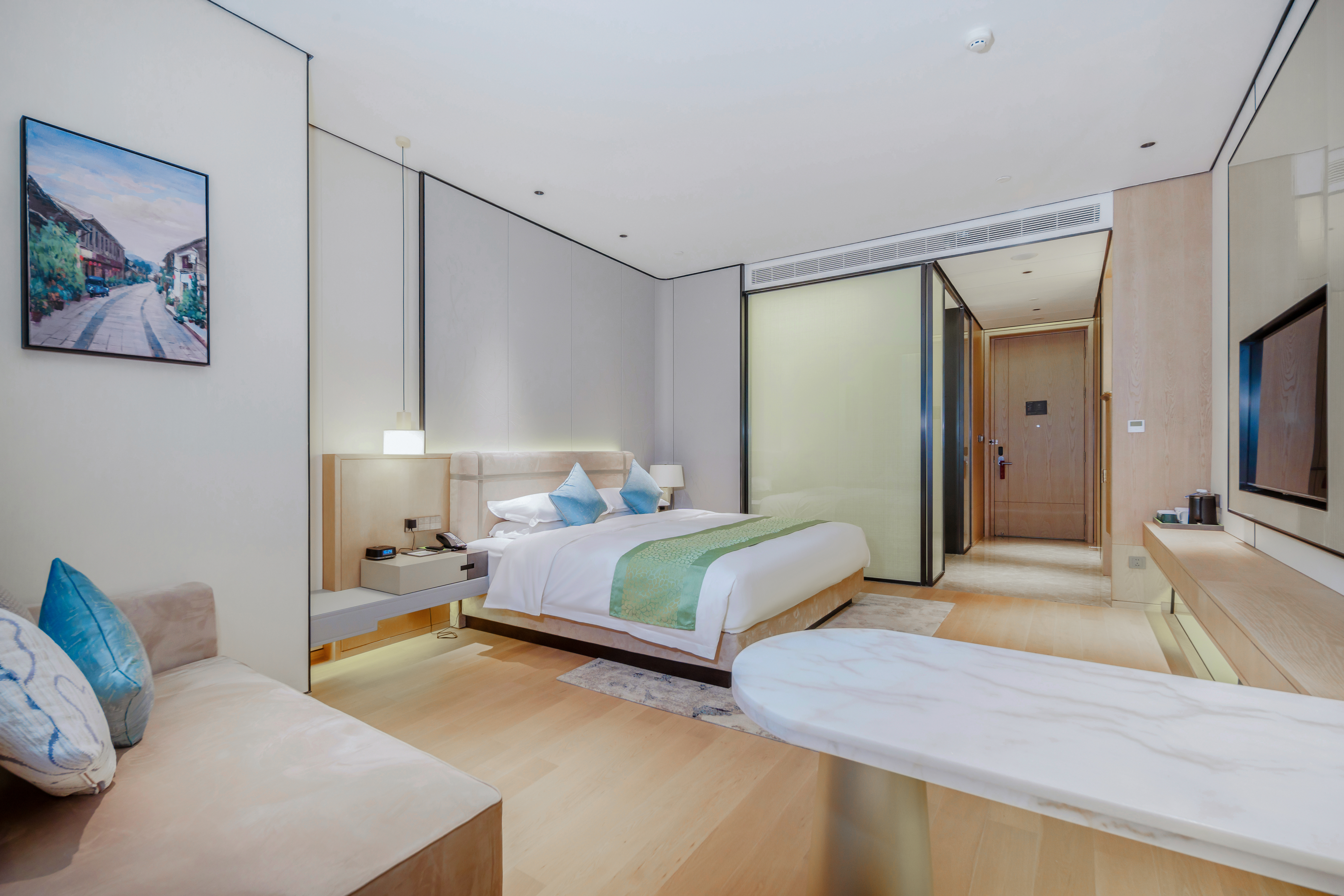 Yiwu Liancheng GINLAN JIA Hotel 蓮芯大床房