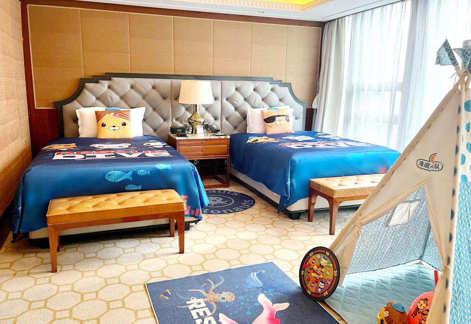 海底小縱隊至尊親子雙床房