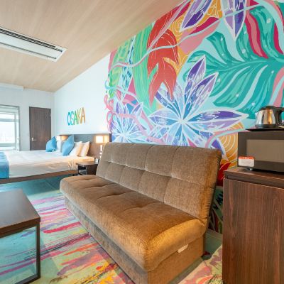 デザイナーズコーナーツインルーム さきしま コスモ タワー ホテル クーポン