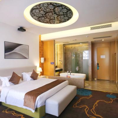 KingBed雅緻浴缸投影大床房-影院級音效 台山禾酒店優惠