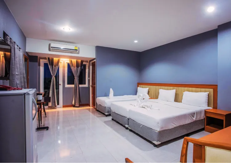 ห้องดีลักซ์สำหรับสามท่าน