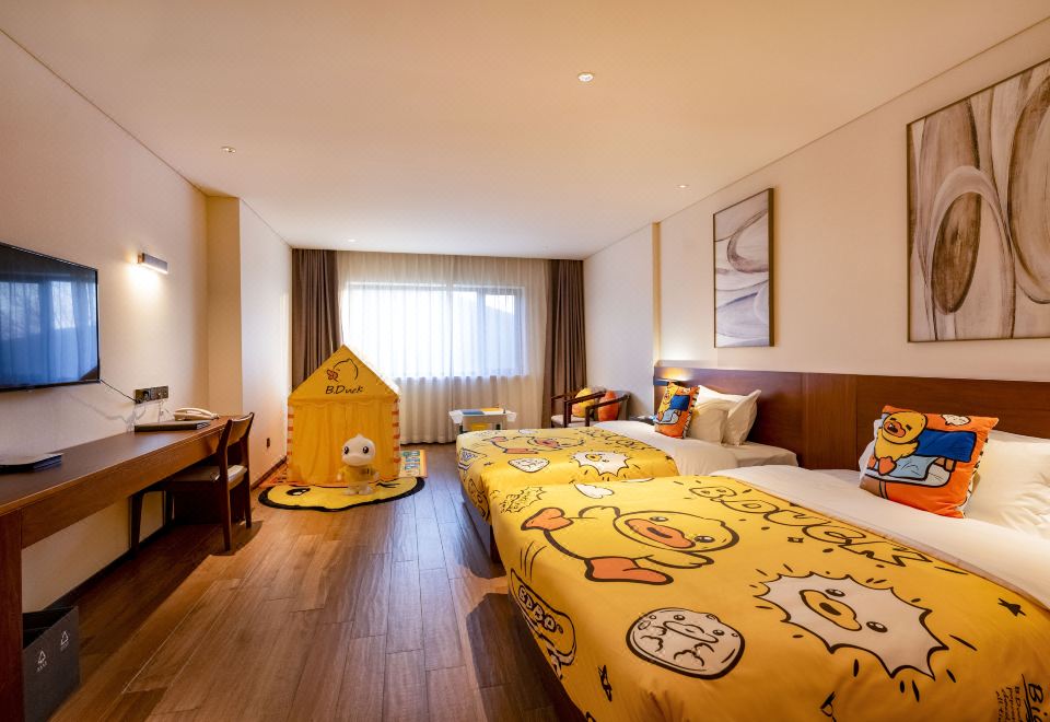 B.duck小黄鸭主题房