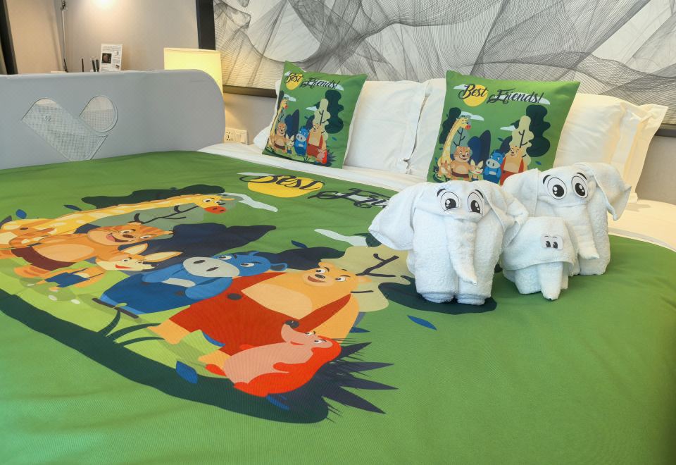 行政单间大床亲子公寓客房