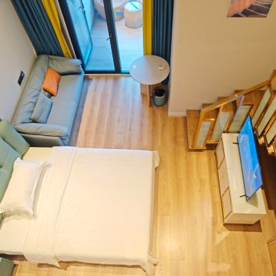 臨江露台閣樓套房+浴缸 歐暇·地中海飯店（桂林象鼻山兩江四湖店）優惠