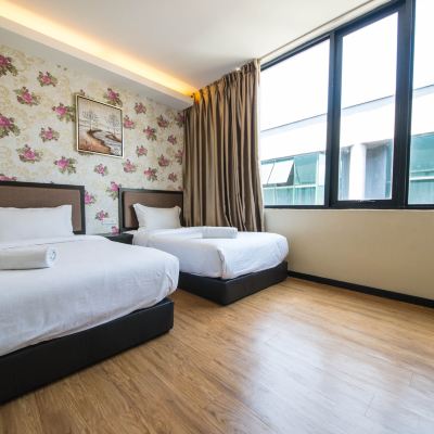 Deluxe Twin Room Kupon OYO 1214 Oro Hotel