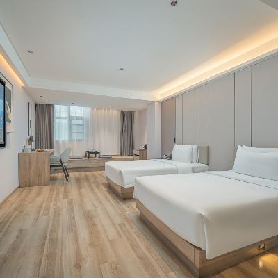 高級雙床房（回彈Spa記憶枕+智能客控） 福州火車站亞朵飯店優惠