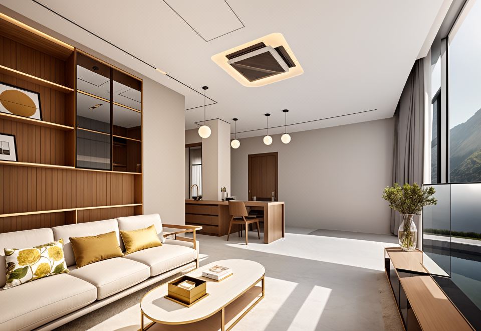 刚好是你|二室二厅·山谷花园尊享套房『私享绿茵袅袅花香漫独立庭院+山谷园艺设计师花园+Serta舒达人体工学乳胶床垫+恒温地暖25°+开放式厨房』