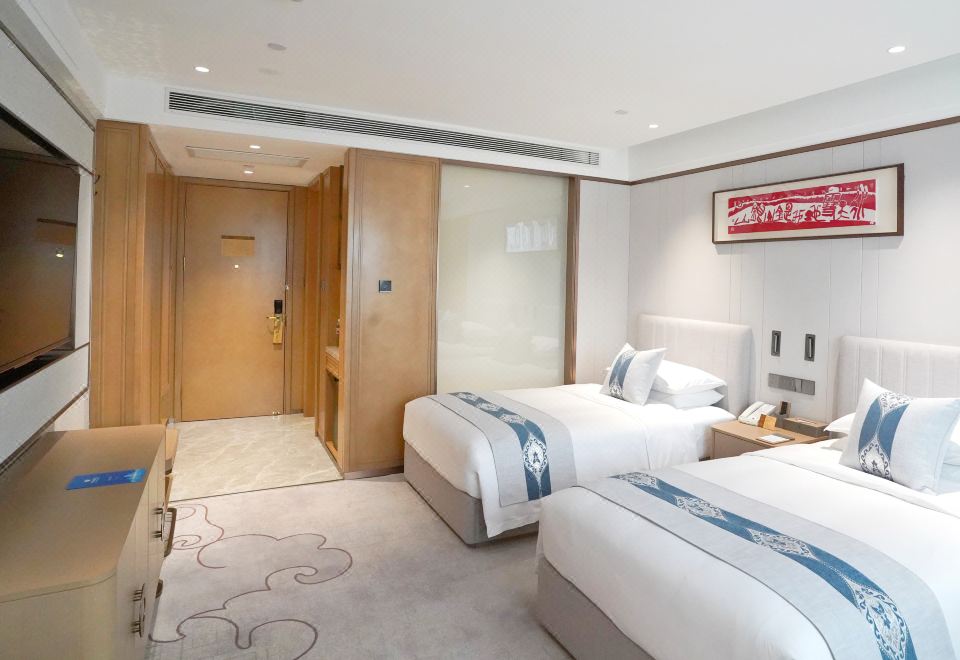 商務雅致雙床房（蒸汽熨斗）