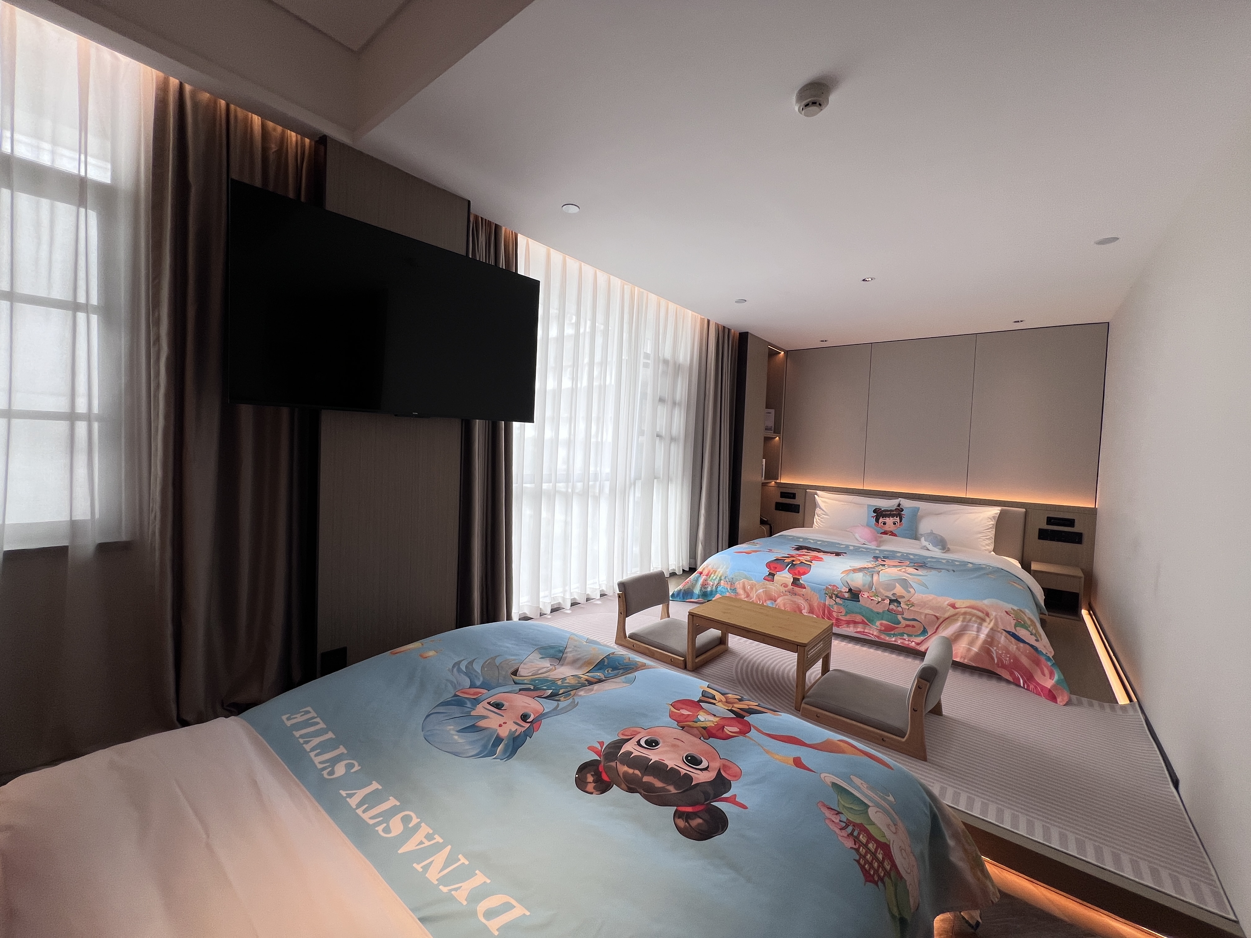 「国潮奇幻·哪吒新语」榻榻米空间｜亲子互动美学卧室