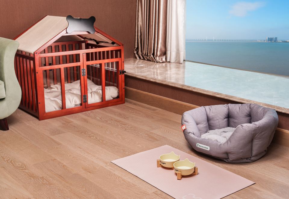 寵物友好貴賓樓豪華海景大床房