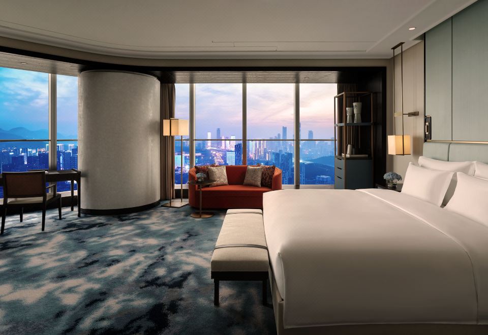 Kempinski Hotel JinanDeluxe Skyline City View King Room