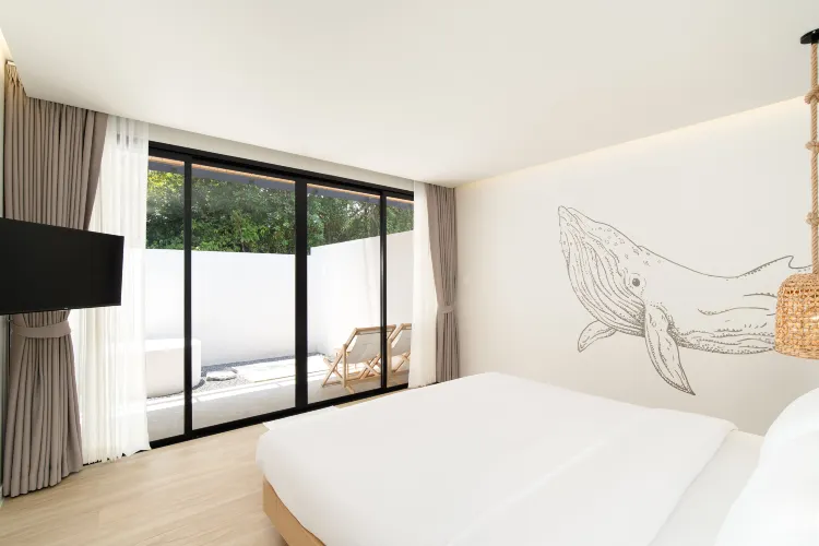 ห้องดีลักซ์พร้อมอ่างอาบน้ำ