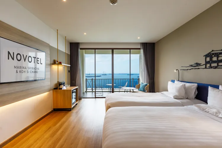 Koh Si Chang Sea View Deluxe-Two Single Beds