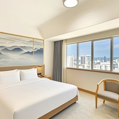 城景大床房（城市風景+智能馬桶） 廈門京閩中心飯店優惠