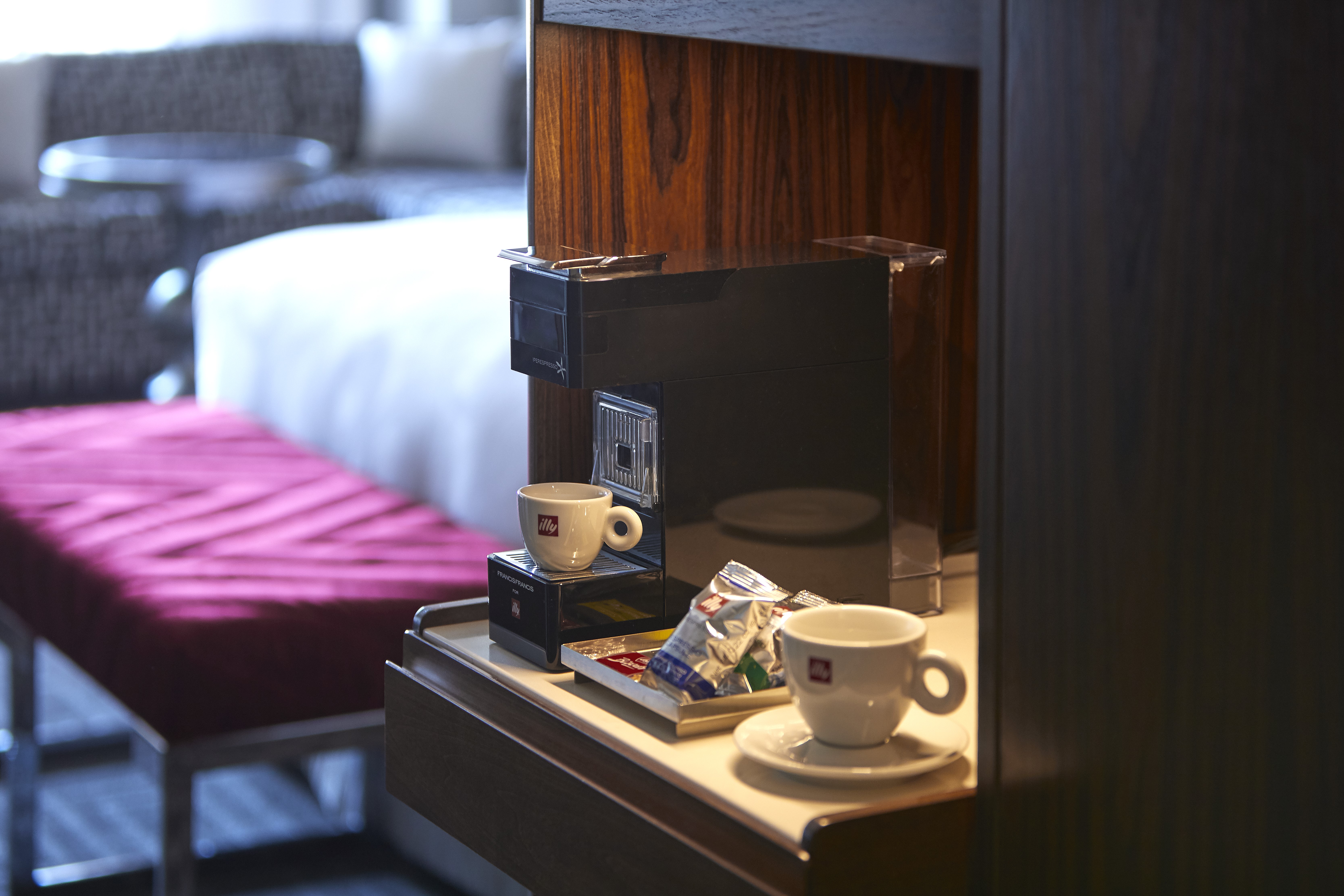 客房 - 带2张双人床 - 可使用俱乐部酒廊