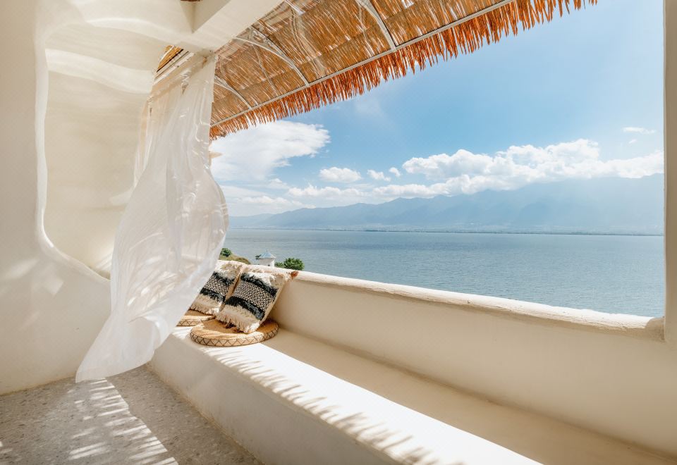 圣托里尼·放牧心灵大床房【海景洞穴泡池+连通露台】