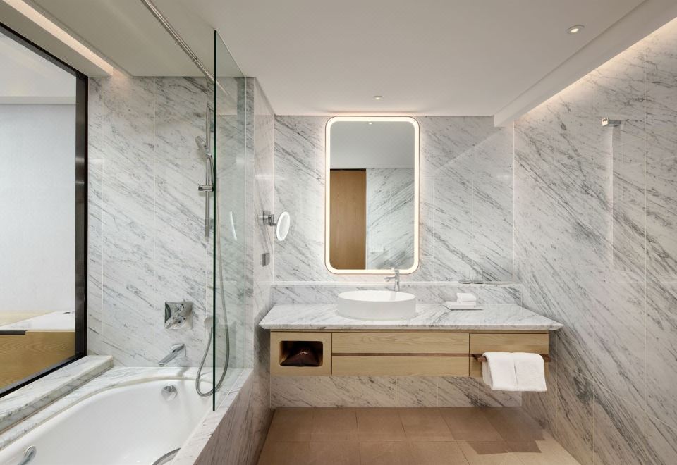 豪華雙人房帶梳化床