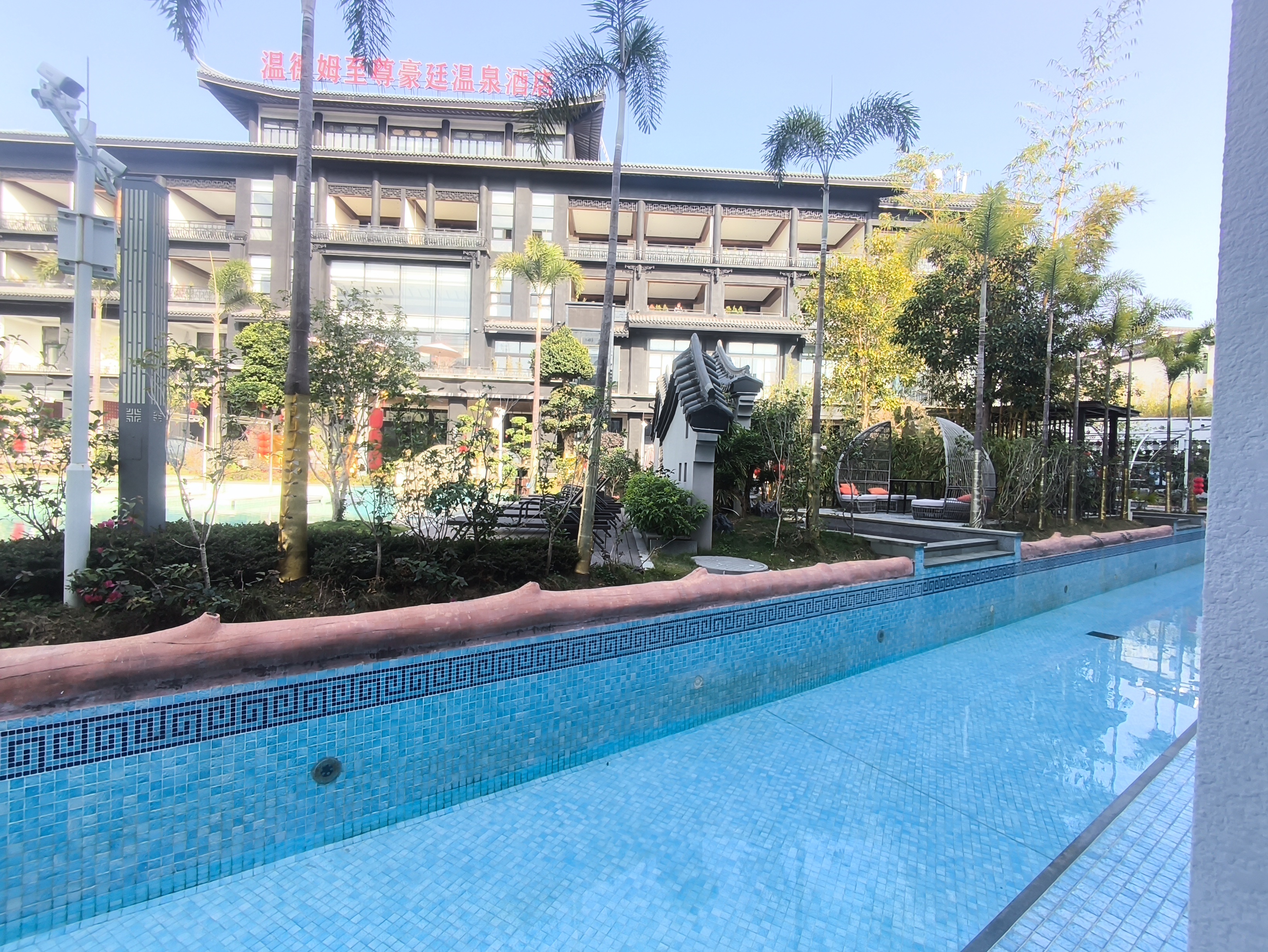 复式亲子直通漂流河房（独立泡池）