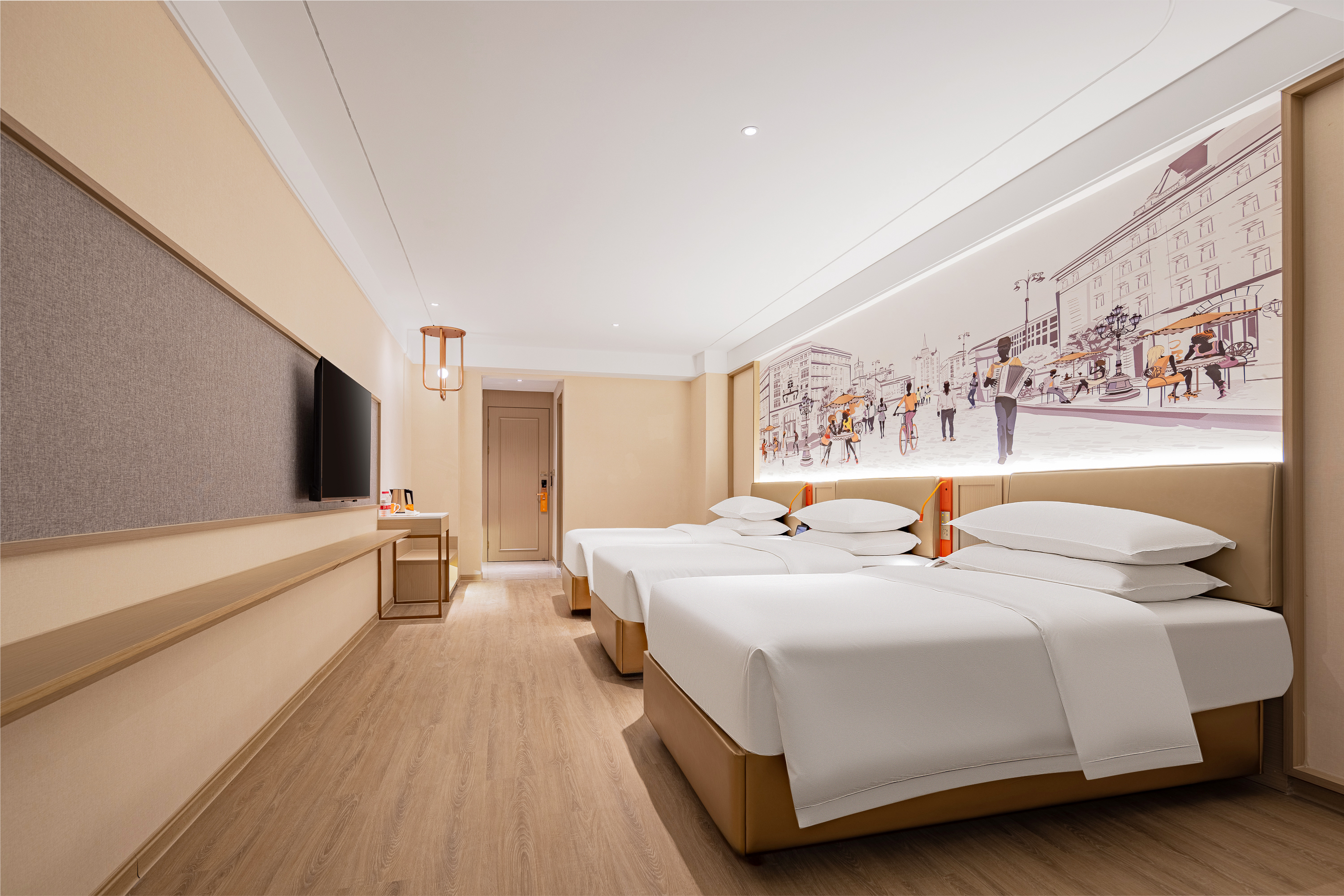 豪華三人間（蕎麥枕 · 愉夢之床）