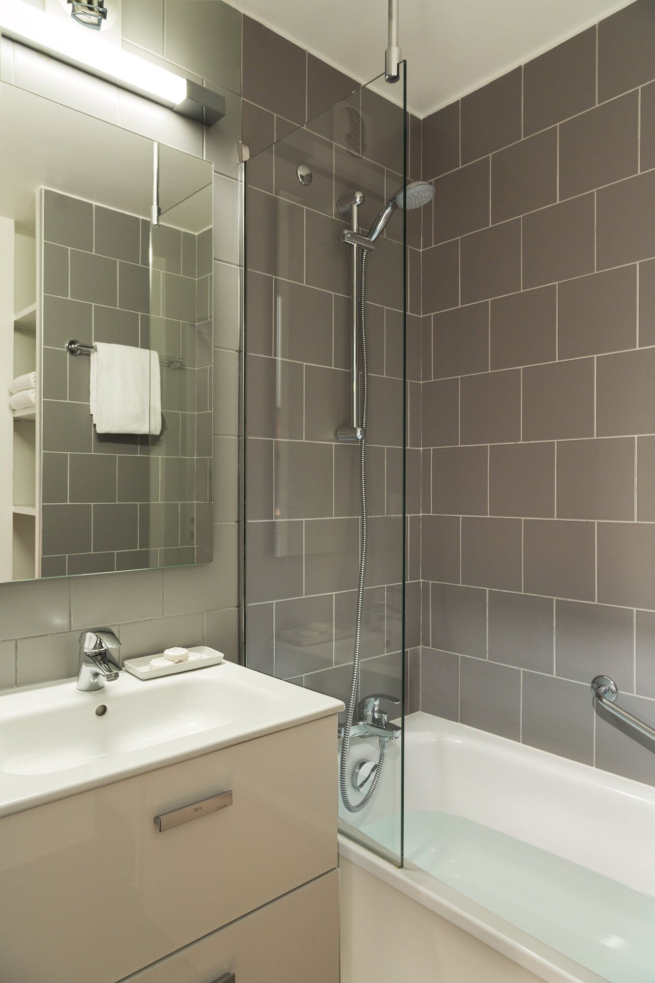 豪华一卧室公寓带空调