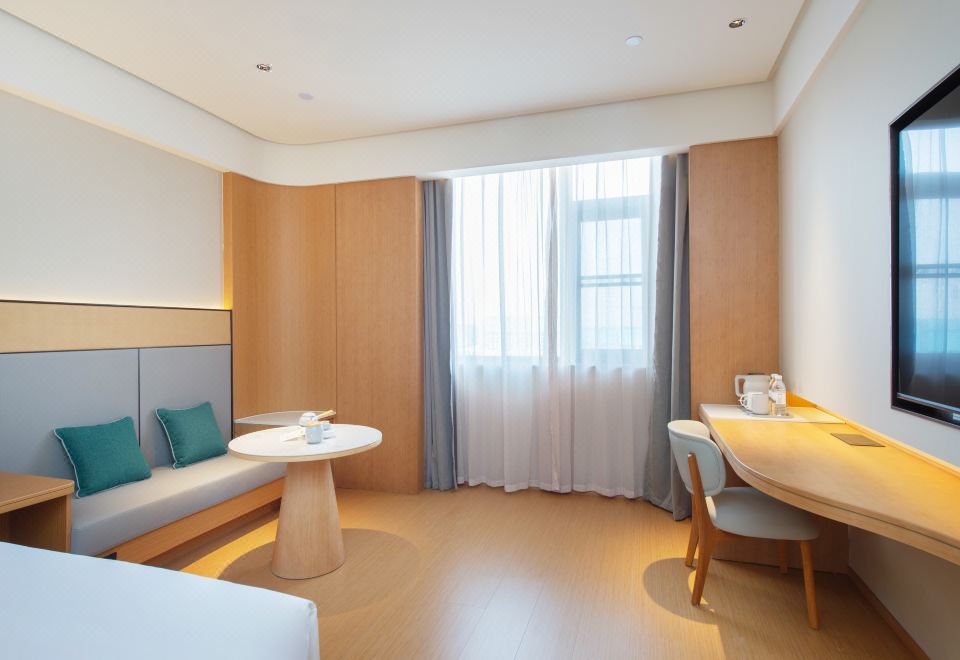 商務大床房【都市謐境·東方雅韻· 零壓床品】