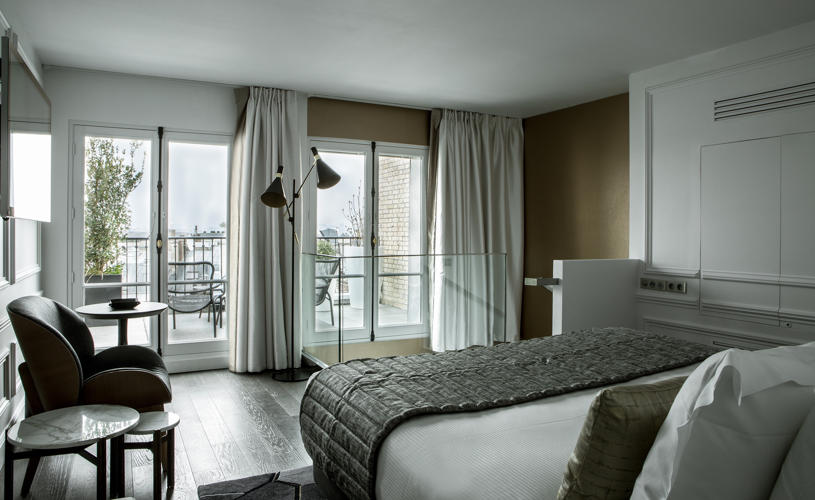 蒙马特复式房（带露台）