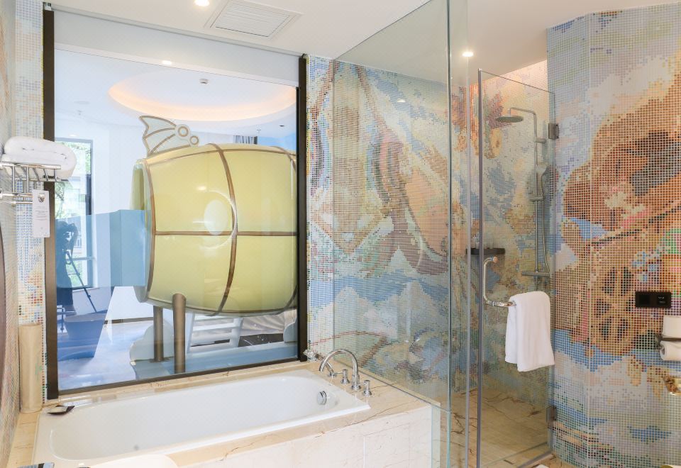 Wanda Realm Xiamen North BayCloud Adventure Capsule Bed Family Room