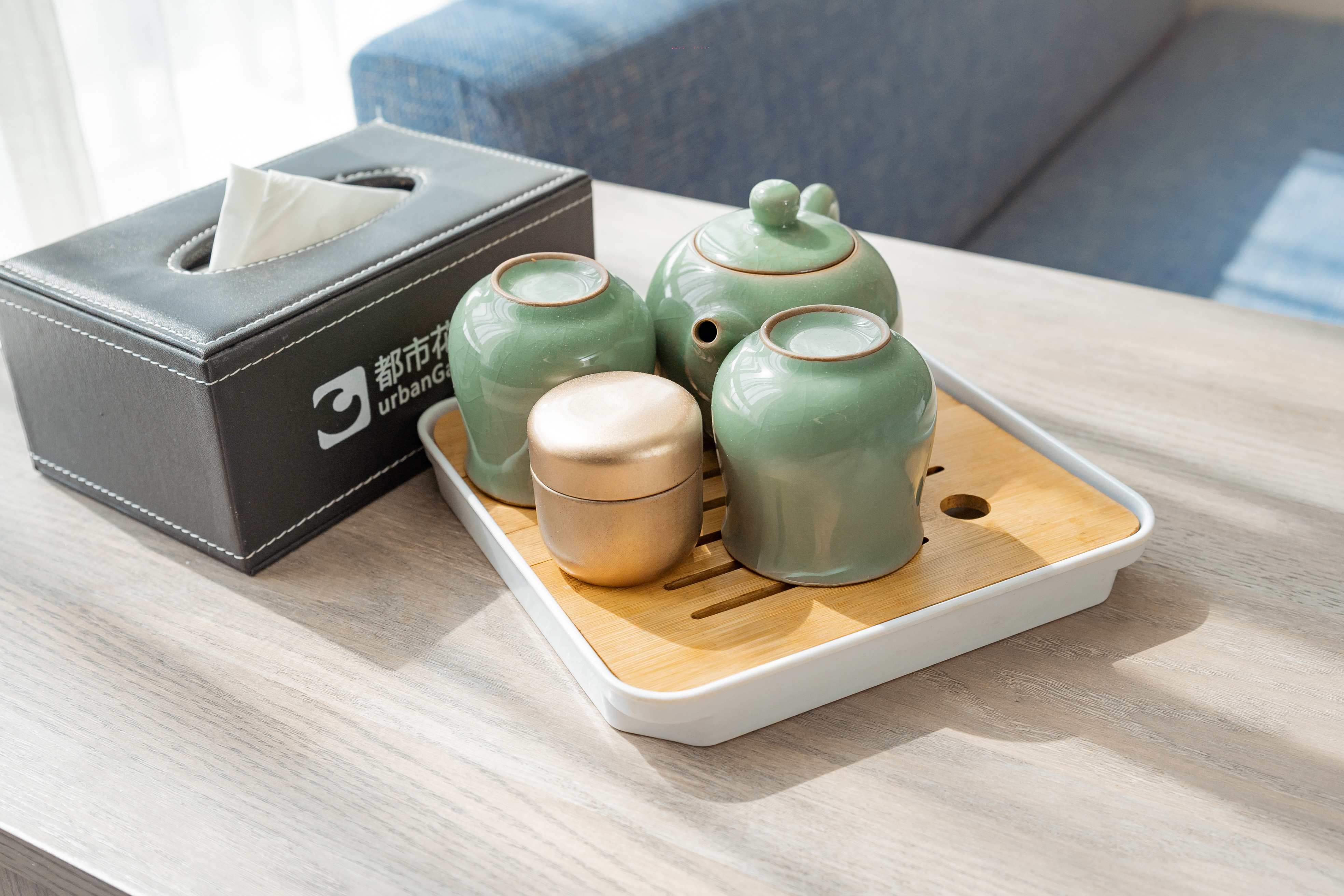 雅致-大床房【采光通透+乾濕分離+水街夜景】