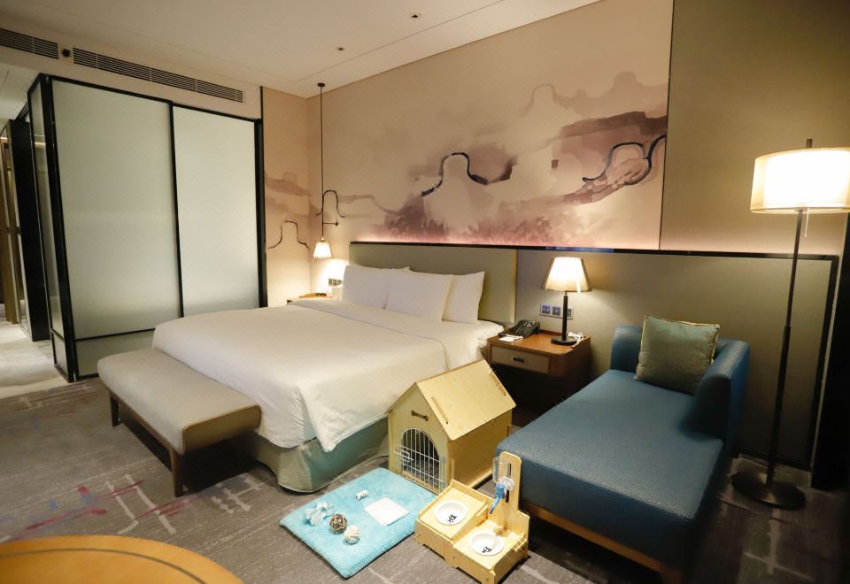 雪绒宠物大床房