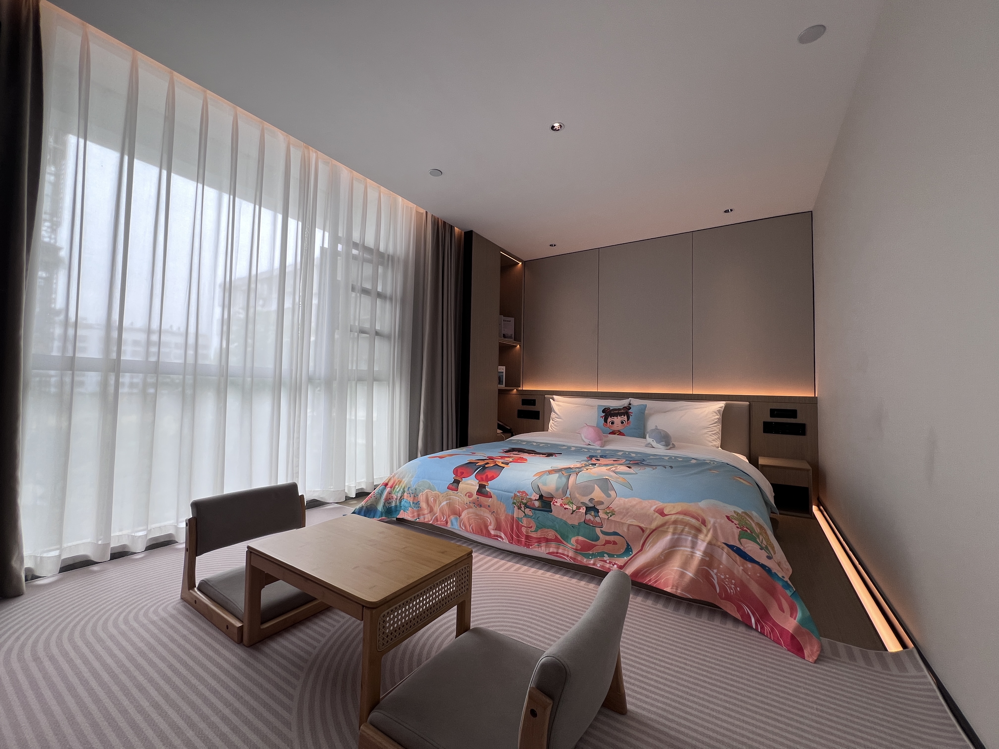 「国潮奇幻·哪吒新语」榻榻米空间｜亲子互动美学卧室