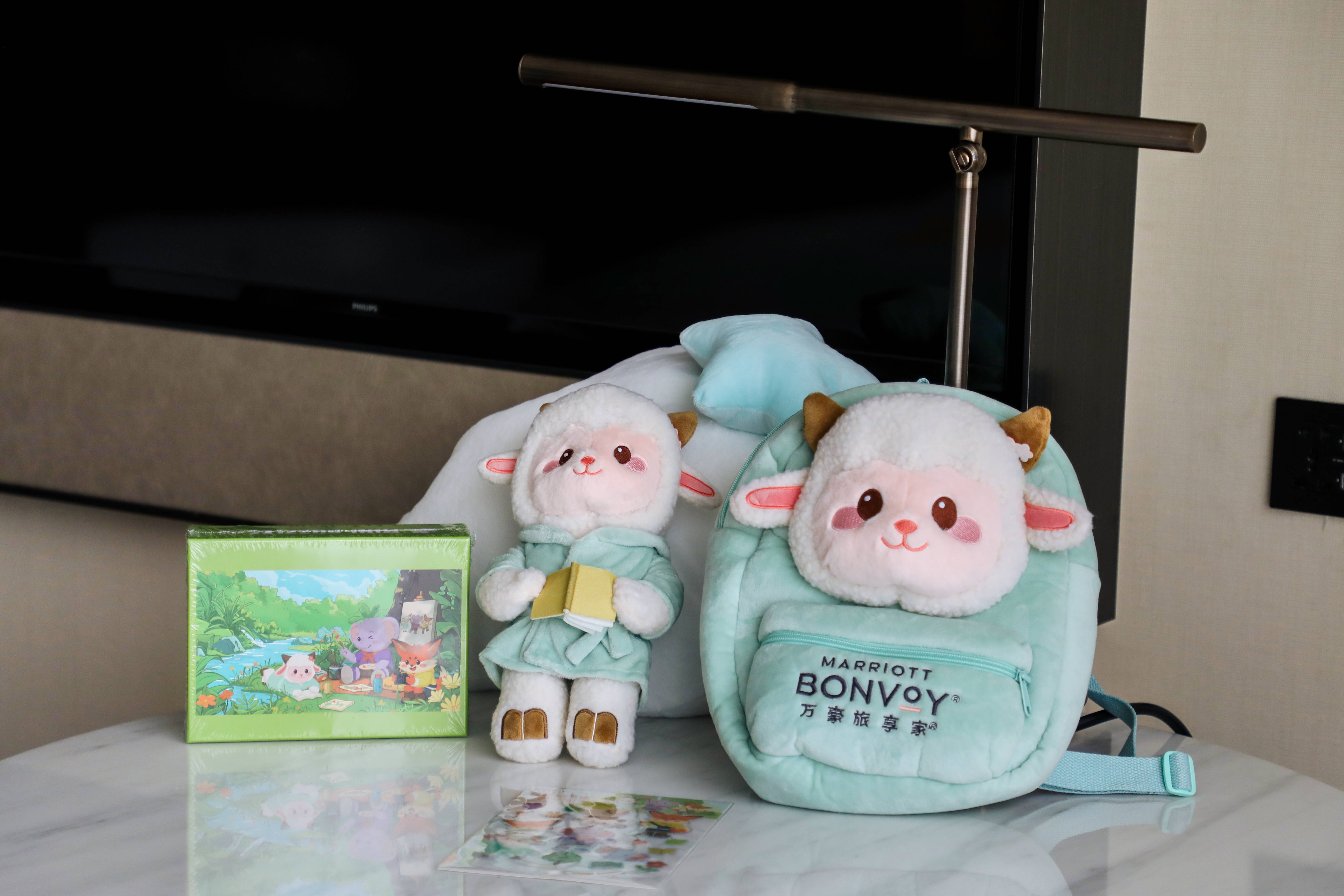 米娅的甜云密语主题双床房