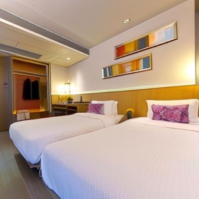 Eco環保88高級雙床房(不提供客房服務) 香港灣仔八十八酒店優惠