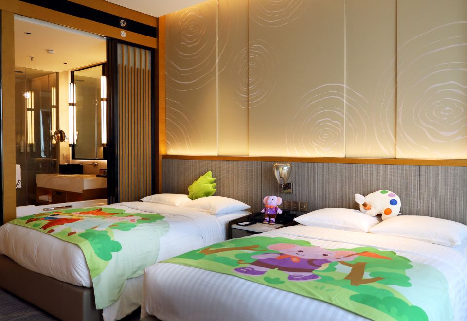 诺亚的丛林探险-主题亲子双床房