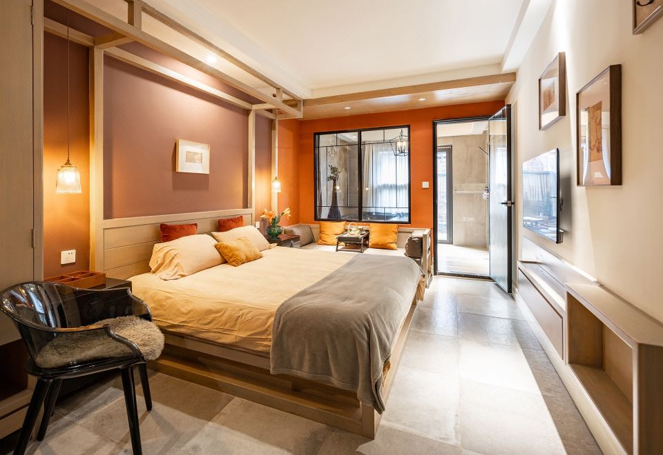 Fengcheng No.12 CourtyardQueen Room With Garden View