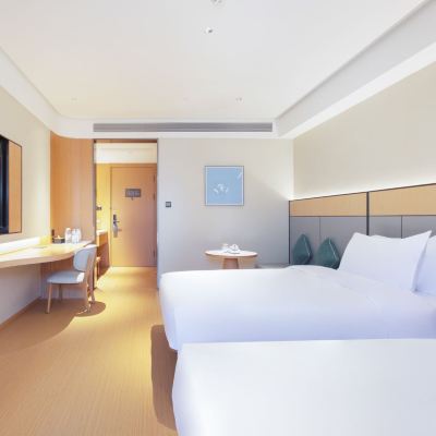 高級雙床房[M3記憶枕+智能馬桶] 全季飯店（武漢光谷六路地鐵站店）優惠