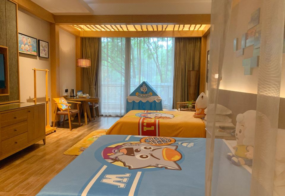 喜羊羊主題親子房