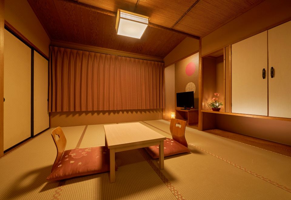 【禁煙】 經濟日式房可容納2人，無室內浴池（看不到風景）