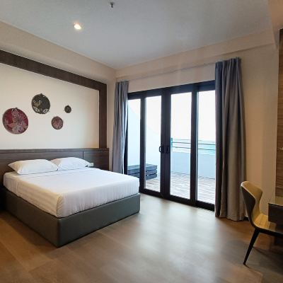 Lepa Studio Dengan Pemandangan Laut Kupon Seafest Hotel Lepa Wing