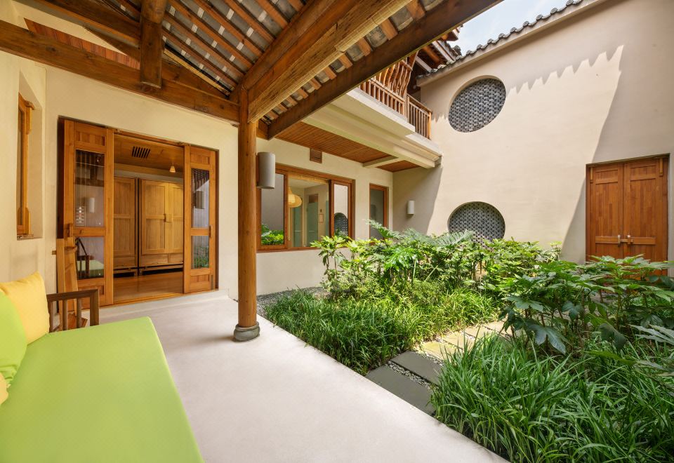 六善花园套房-双床