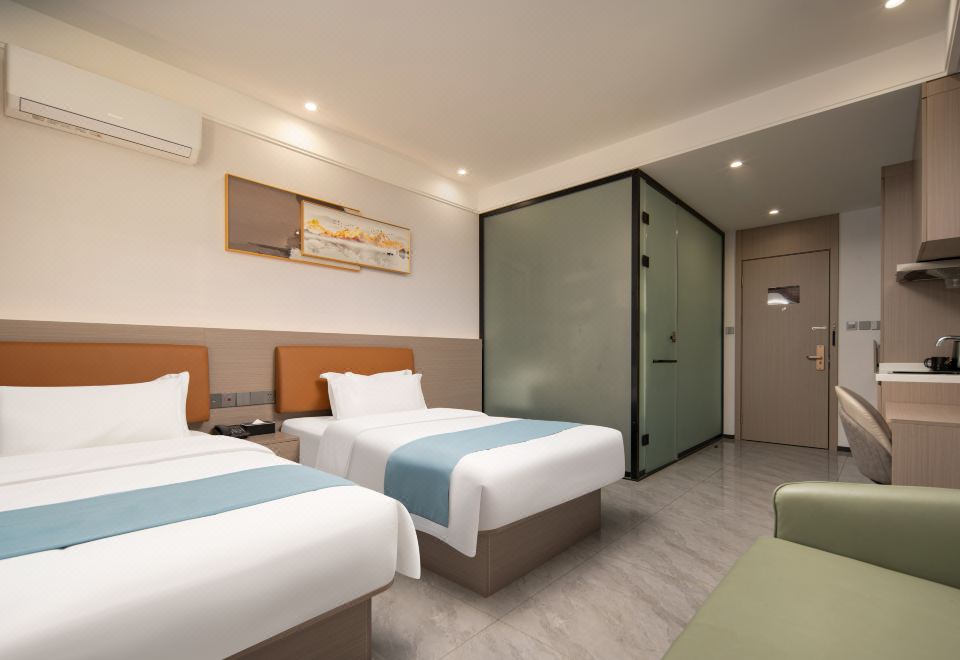 商務雙床房（獨立冰箱+獨立洗衣機）