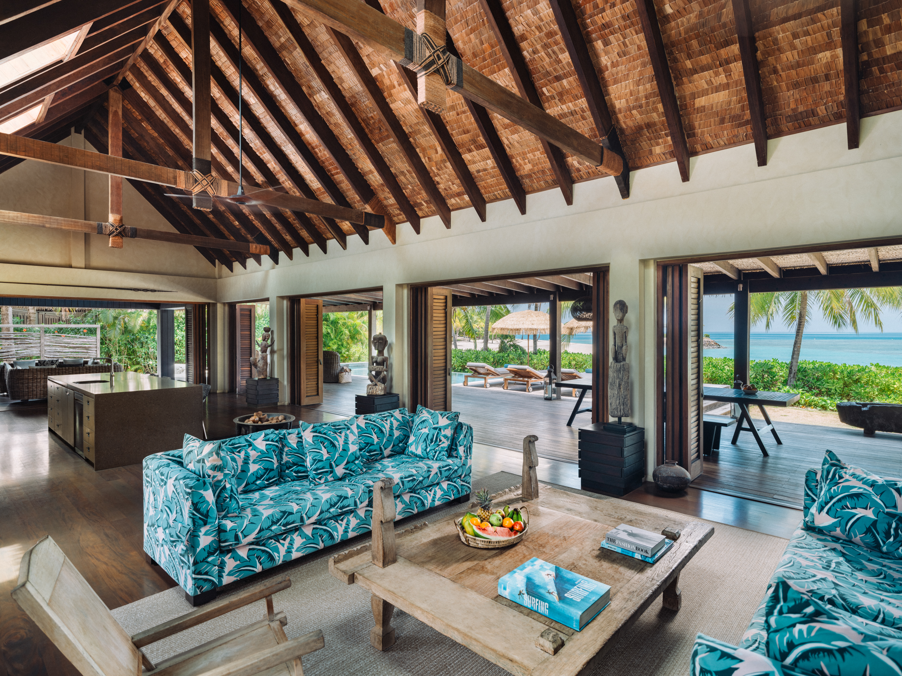 Six Senses Fiji, an IHG Hotel四卧室海滨泳池公寓
