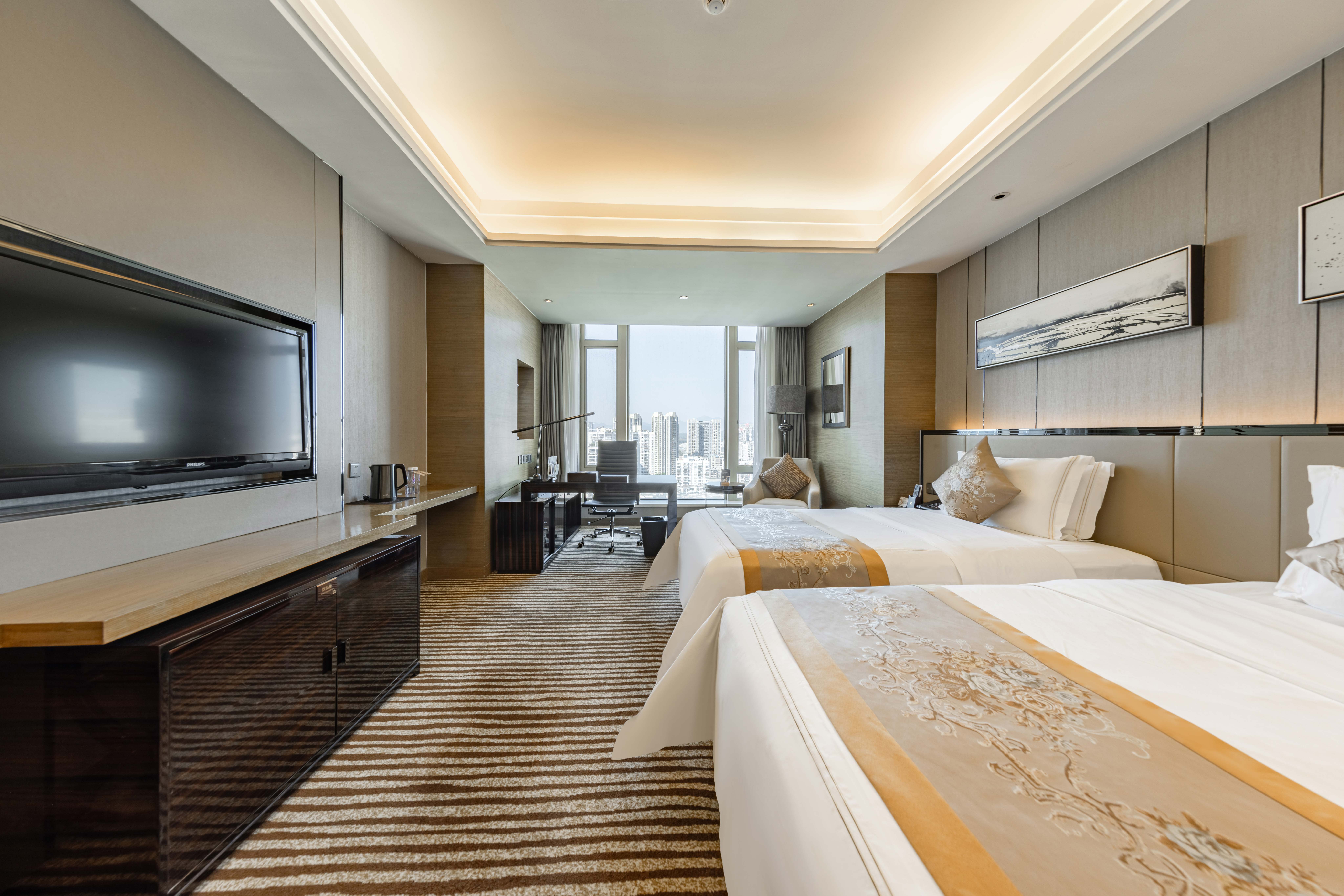 Shenzhen YANGBANGLANGYUE International HotelCity View Twin Room