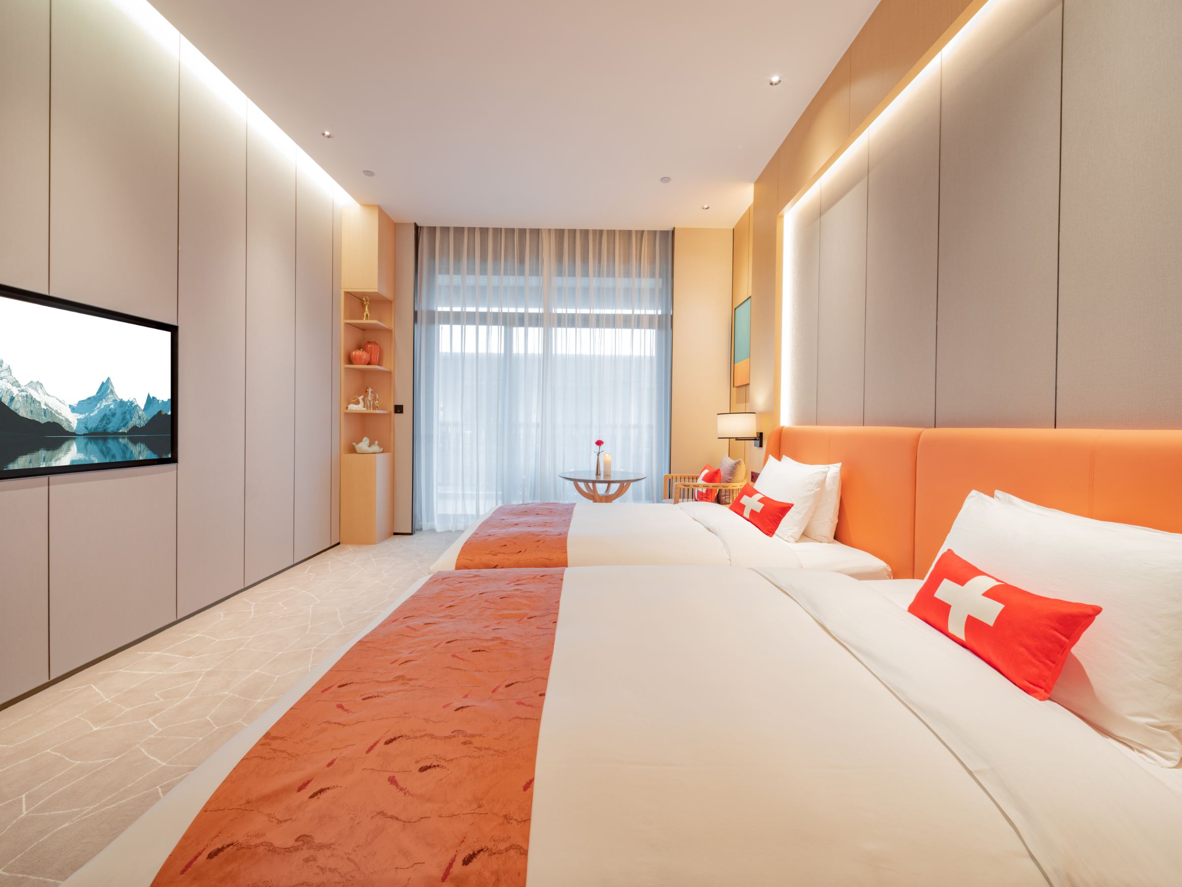 滴翠·豪华双床房