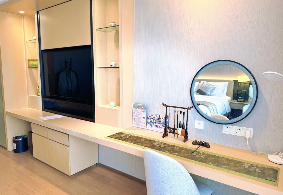 漢服新中式主題行政大床房（洗衣機+廚房+冰箱）