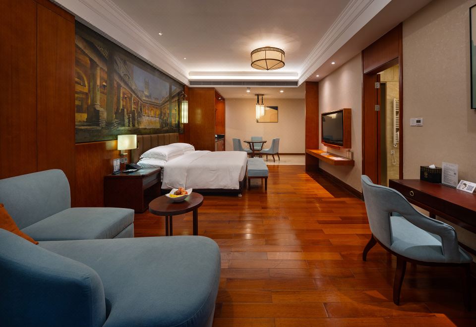 深度睡眠温泉大床房-智能U眠床墊