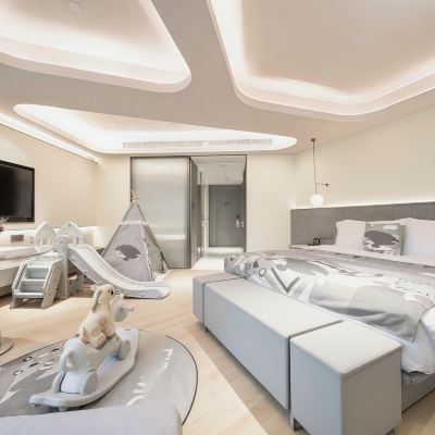 奇趣飛兒萌親子套房（孩童娛樂設施+孩童用品+智能客控） 外商·藝龍飯店（廣州珠江新城店）優惠